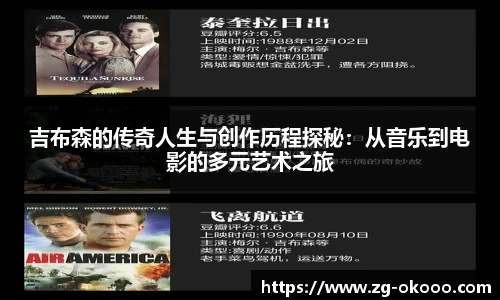 吉布森的传奇人生与创作历程探秘：从音乐到电影的多元艺术之旅